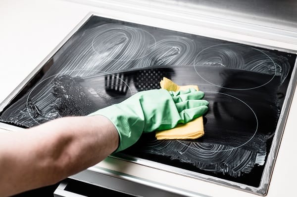 how to clean glass cooktop